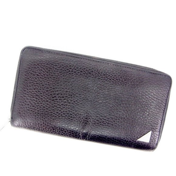 AUTHENTIC Dolce&Gabbana Wallet Purse Long Wallet Black Woman - Picture 1 of 5